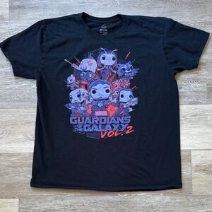 Marvel Black Guardians of the Galaxy Vol. 2 Graphic Tee